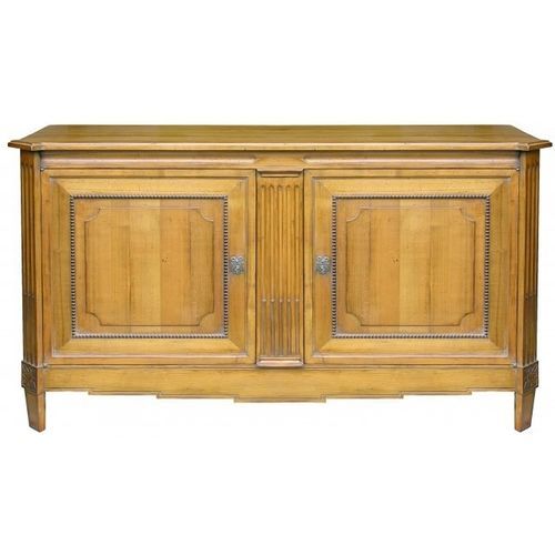 Sideboard / Louis XVI - 582 series - MOISSONNIER - Kirschbaum / mit Schwingtür / mit 4 Beinen