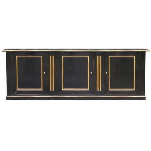 Sideboard / Louis XVI - 704 B - MOISSONNIER - lackiertes Holz / Buche / mit Schubladen