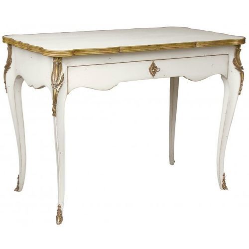 Bodenstehender Schreibtisch - 557 B - MOISSONNIER - Louis XV / lackiertes Holz / Buche