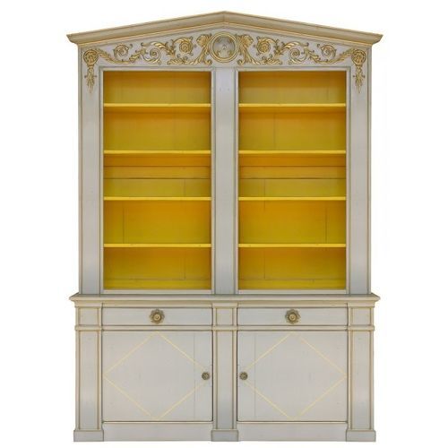 Directoire-Stil-Bücherregal - 728 B - MOISSONNIER - lackiertes Holz / Buche / maßgefertigt