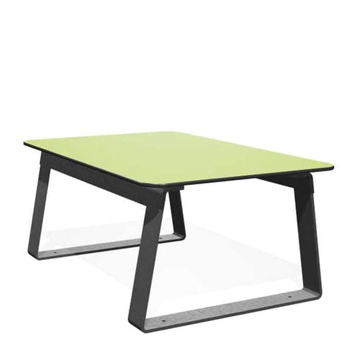 Moderner Couchtisch - SUPERFLY  - miramondo - Metall / HPL / Gestell aus Stahl