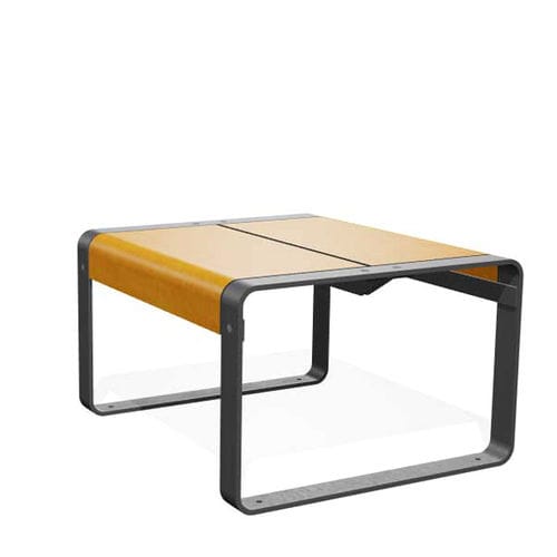 Moderner Couchtisch - LA SUPERFINE  - miramondo - Metall / HPL / Gestell aus Stahl