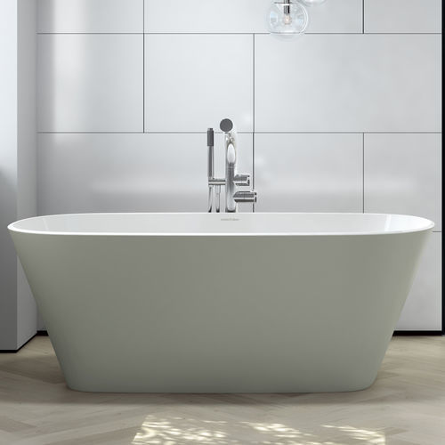 Ovale Badewanne - VETRALLA 1500 - Victoria + Albert - freistehend / für Wohnungen / Harz
