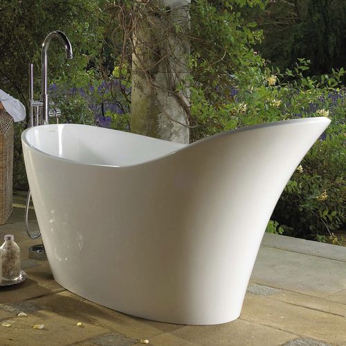 Ovale Badewanne - AMALFI - Victoria + Albert - freistehend / für Wohnungen / zur beruflichen Nutzung