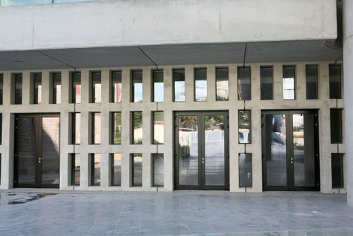 Eingangstür - SMARTIA M15000 - ALUMIL - Aluminium / einflügelig / modern