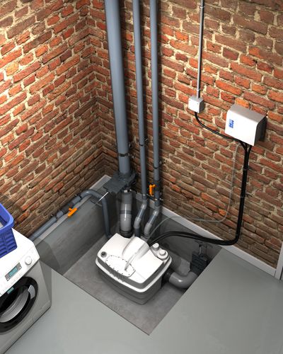 Pumpstation - SANICUBIC 2 PRO WP - SFA Sanitrit España