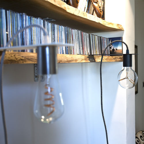 Tragbare Lampe - DÉCO : FLAT CAT - NEXEL EDITION - aus lackiertem Metall / Glas / modern
