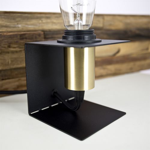 Nachttischlampe - DÉCO : SKULL  - NEXEL EDITION - aus lackiertem Metall / modern / mit Kabel