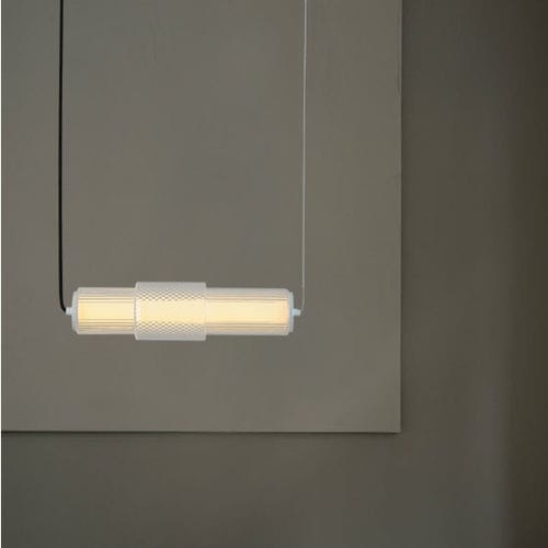 Hängelampe - MOJO : 006002-P12 - NEXEL EDITION - Aluminium / Glas / Art Deco