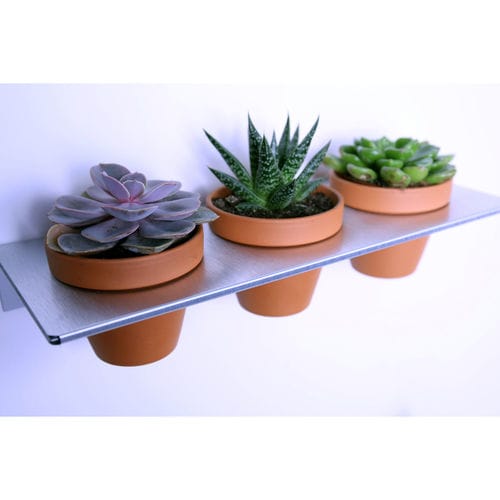 Wandmontiertes Regal - TINY - NEXEL EDITION - modern / Aluminium / für Gewerbegebrauch