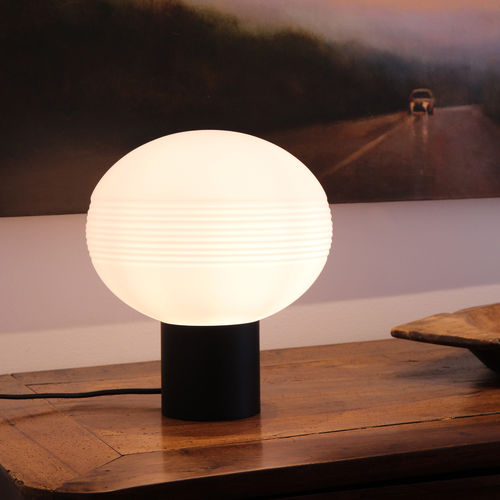 Tischlampe - QAMAR - NEXEL EDITION - Metall / Glas / modern