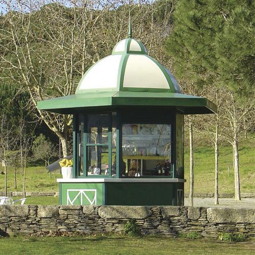 Kiosk für gewerbliche Nutzung - LISBOA - LARUS DESIGN - Gastronomie / Information / Zeitschriften