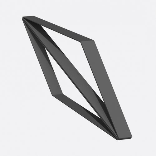 Bodenstehender Fahrradständer - Adjaye  - LARUS DESIGN - für öffentliche Bereiche / Stahl / für professionellen Einsatz