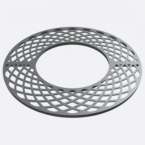 Rundes Baumgitter - AGAL - LARUS DESIGN - Gusseisen / Stahl