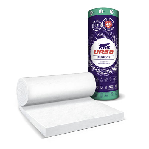 Thermo-akustische Isolierung - PUREONE : PURE 35 QN MOB - URSA France - Glaswolle / Rollen / Wand