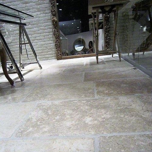 Naturstein-Bodenbelag - Grey - Pietra di gerusalemme - aus Jerusalemer Stein / für den Innenraum / für Außenbereich