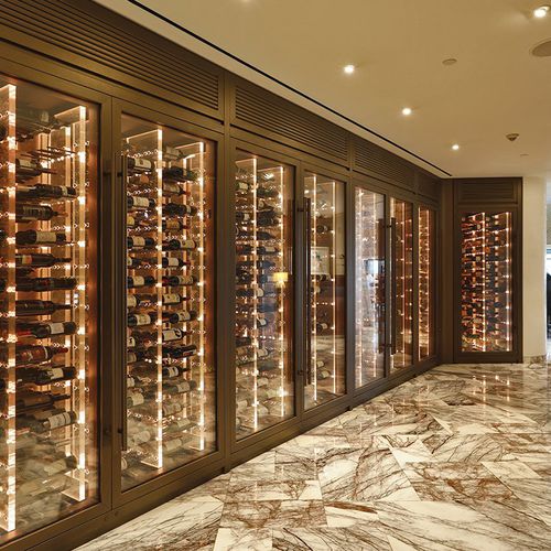 Weinkühlschrank für Privatgebrauch - ST.REGIS ISTAMBUL SPAGO RESTAURANT - Focus Wine Cellars - für professionellen Einsatz / maßgefertigt