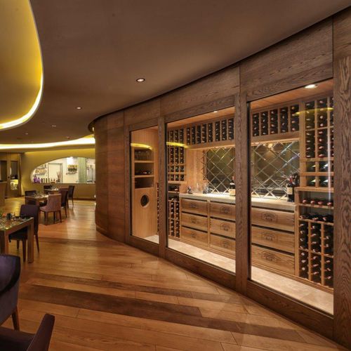 Weinkühlschrank für professionellen Einsatz - INTERCONTINENTAL ISTANBUL - Focus Wine Cellars - Einbau / Glas / Massivholz