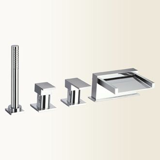Einhebelmischer für Dusche - OPEN_SPACE: 3469 - GABOLI FLLI - für Badewanne / Aufsatz / aus verchromtem Metall