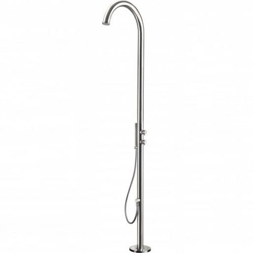 Außendusche für Pool - CM4700L - Ama Luxury Shower - gebürsteter Edelstahl / für Privatgebrauch
