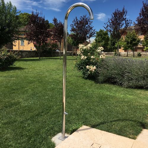 Außendusche für Pool - CM4600L - Ama Luxury Shower - gebürsteter Edelstahl / für Privatgebrauch
