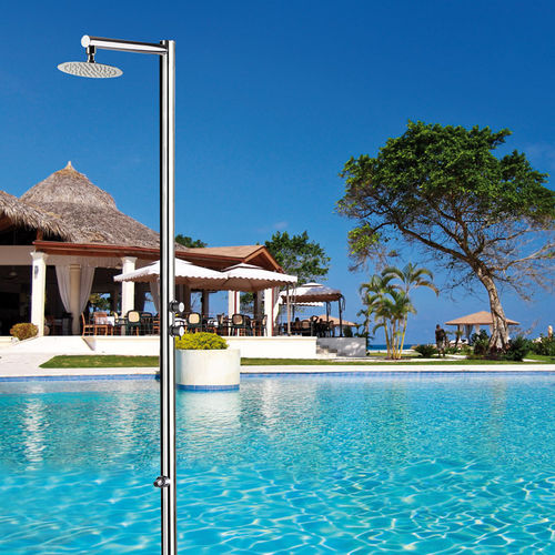 Außendusche für Pool - VE1250L - Ama Luxury Shower - Edelstahl / für Privatgebrauch