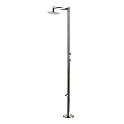 Außendusche für Pool - VE1150L  - Ama Luxury Shower - Edelstahl / für Privatgebrauch