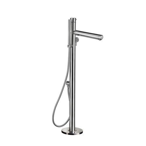 Einhebelmischer für Badewanne - VE0017L - Ama Luxury Shower - bodenstehend / Edelstahl / für Badezimmer