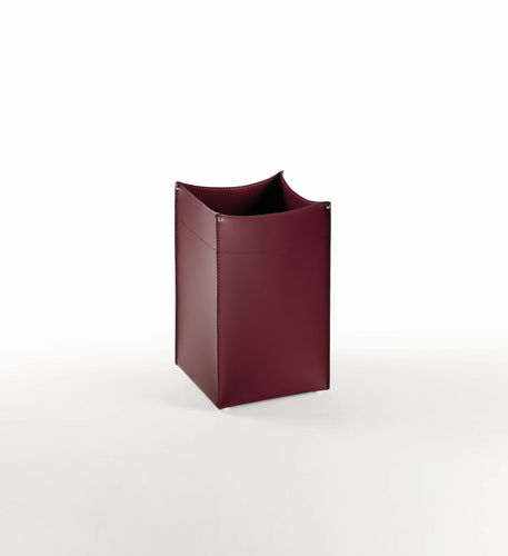 Leder-Papierkorb - SOUL QUADRO - Julia