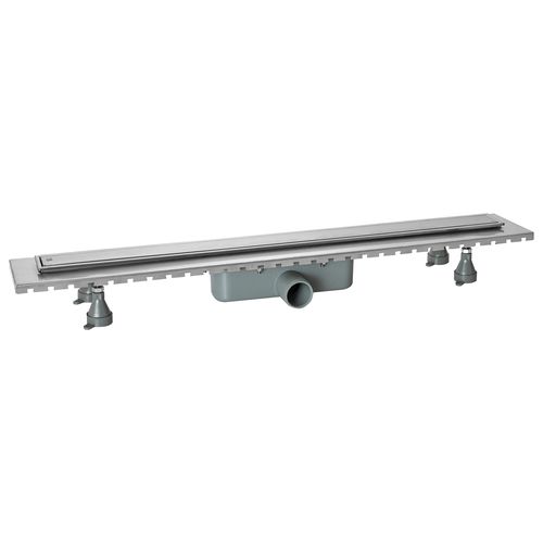 ABS-Bodenablauf - 6963.901.8 - OMP TEA - Edelstahl / für Bad / rechteckig