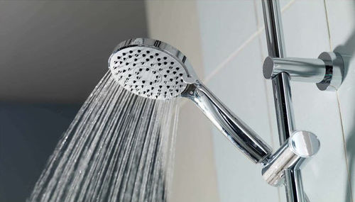 Wandmontiertes Duschsystem - DUAL - aqualisa - modern / thermostatisch / mit Duschkopf auf Duschsäulen