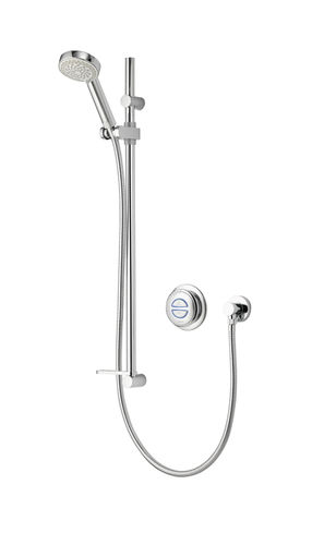 Wandmontiertes Duschsystem - QUARTZ DIGITAL CONCEALED - aqualisa - modern / thermostatisch / mit regulierbarem Brausekopf