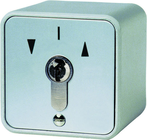 Schalter für Hausautomationssystem - GEBA MS series - Eff Eff - mit Schlüssel / Einbau / Aufputz