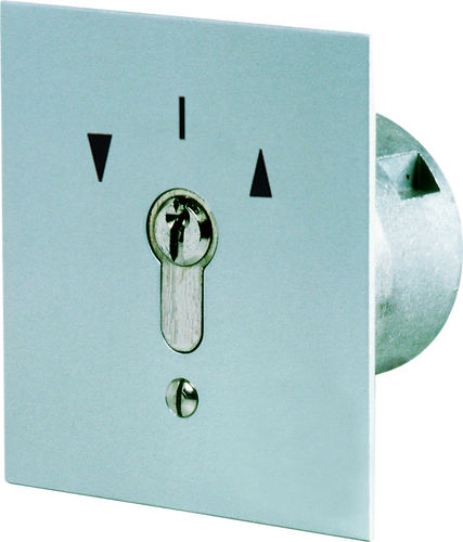 Schalter für Hausautomationssystem - GEBA S series - Eff Eff - mit Schlüssel / Einbau / Aufputz
