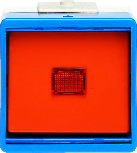 Schalter für Hausautomationssystem - Jung 633 W - Eff Eff - Druck / Aufputz / Glas
