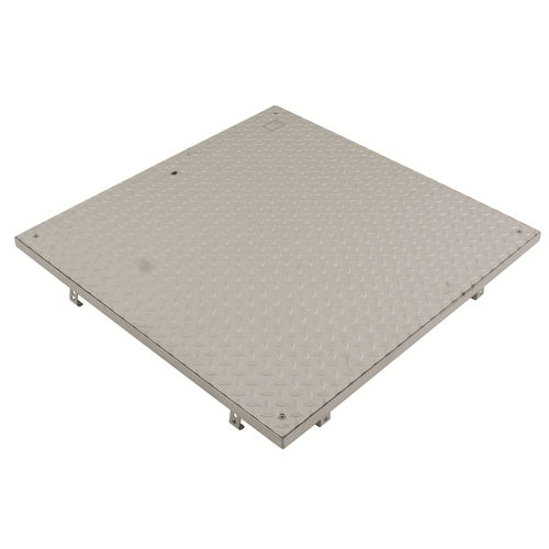 Edelstahl-Schachtdeckel - 793.060.060 - blucher france - quadratisch / Fertigbau