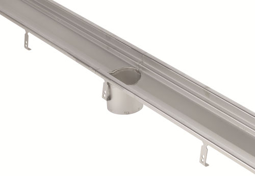 Edelstahlgitter-Abflussrinne - 670CH010-05BA - blucher france - für öffentliche Bereiche