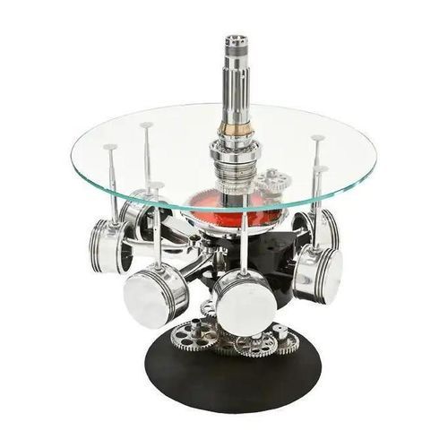 Luftfahrt-Couchtisch - AIR-TAV0036 PLANE RADIAL ENGINE - Arteinmotion - Vintage / Metall / aus lackiertem Metall