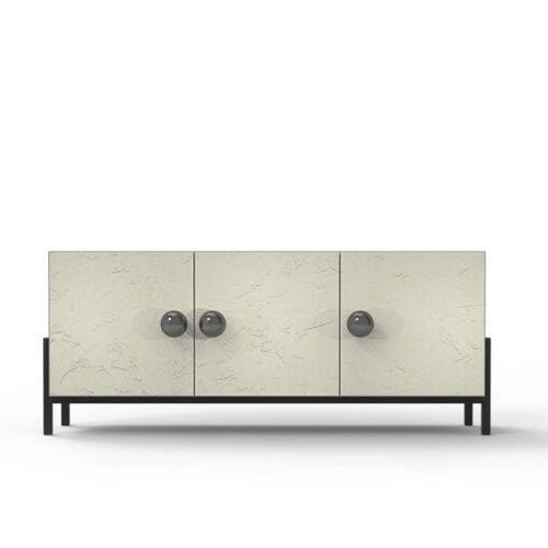 Modernes Sideboard - MA-1P + PH-1M + RO-1V - Momenti - MDF / Glasfaser / Schiebe- und Zugfunktion