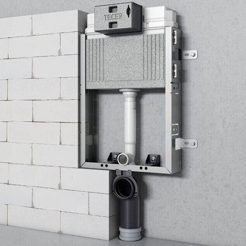 Installationselement für Wandtoiletten - TECEBOX - TECE Italia - mit Spülkasten