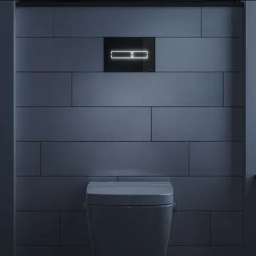 Doppelter WC-Spülknopf - TECElux Mini - TECE Italia - berührungslos / für Gewerbegebrauch