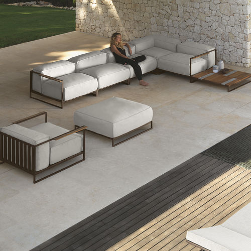 Modulsofa - CASILDA - TALENTI - Eck / modern / für Garten