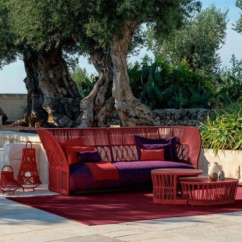 Ecksofa - CLIFF D&Egrave;CO - TALENTI - modern / für Garten / Stoff