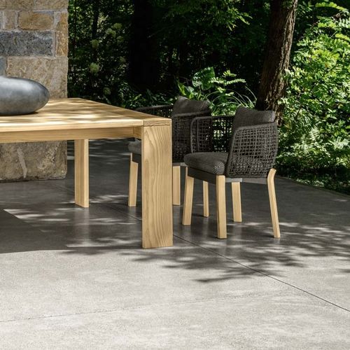 Moderner Esszimmerstuhl - ARGO - TALENTI - für den Innenraum / für Garten / Stoff