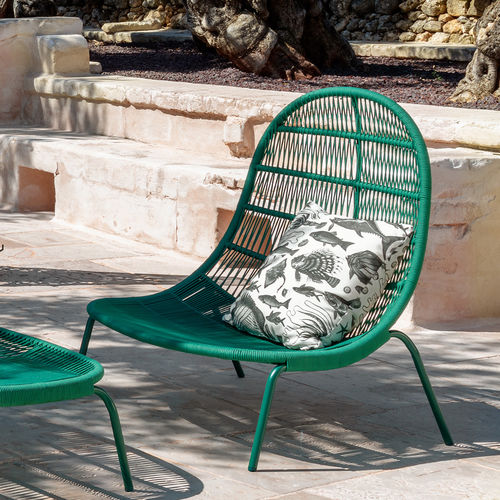 Modernes Sofa - PANAMA  - TALENTI - für Garten / Stoff / Kordel