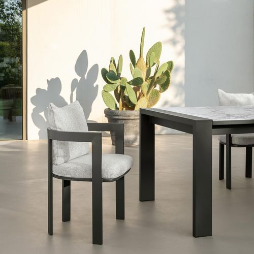 Moderner Stuhl - ARGO - TALENTI - für Garten / für den Innenraum / Stoff