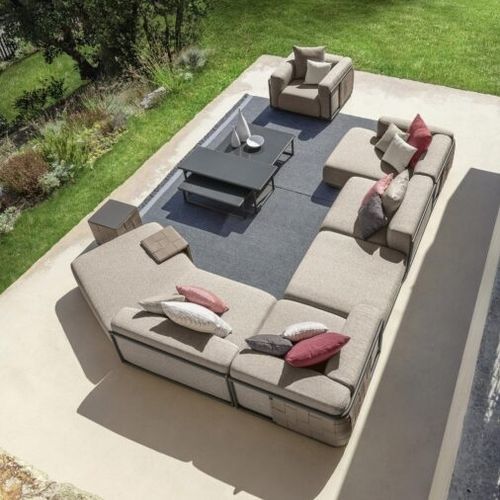 Modulsofa - TRESS&Eacute; - TALENTI - Eck / modern / für Außenbereich