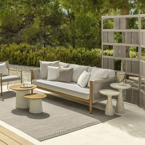 Ecksofa - DOLCEVITA  - TALENTI - modern / für Garten / Stoff