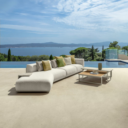 Modulsofa - TRESS&Eacute; - TALENTI - modern / für Außenbereich / Stoff