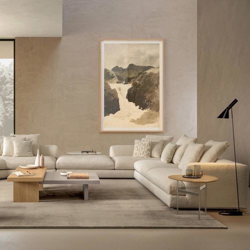 Moderner Teppich - COZY CARPET - TALENTI - einfarbig / Polyester / Filz